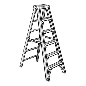 Aluminum Step Ladder Sizes | York Scaffold